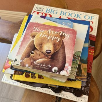 Kindred Play Collective - Great books by the couches, we loved reading "You Are My Happy" by Hoda Kotb! - Indoor Playcenter Near Me - Orangevale, California Kindred Play Collective - Great books by the couches, we loved reading "You Are My Happy" by Hoda Kotb! - Indoor Playcenter Near Me - Orangevale, California