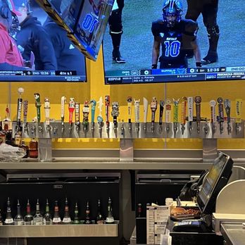 Buffalo Wild Wings - 5 taps taken off because they're out. But when I asked for ultra she said that was out too even though the tap was on. - Chicken Wings Near Me - Menifee, California Buffalo Wild Wings - 5 taps taken off because they're out. But when I asked for ultra she said that was out too even though the tap was on. - Chicken Wings Near Me - Menifee, California