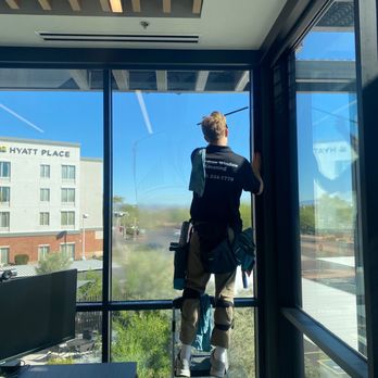 Guardian Window Cleaning - Good Camercial jobs! - Window Washing Near Me