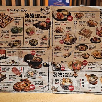 Izakaya Nana - Menu - Izakaya Near Me - Queens, New York Izakaya Nana - Menu - Izakaya Near Me - Queens, New York