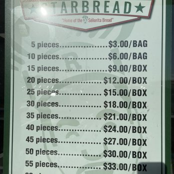 Starbread Bakery - Menu - Bakeries Near Me - Las Vegas, Nevada