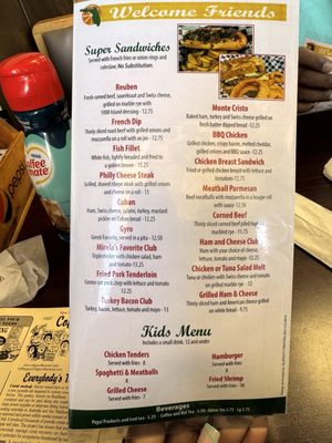 Menu photo 1 Dundee Diner Dundee, FL Menu photo 1 Dundee Diner Dundee, FL