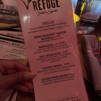 The Refuge - Vegan menu - Latin American Near Me - Melville, New York The Refuge - Vegan menu - Latin American Near Me - Melville, New York