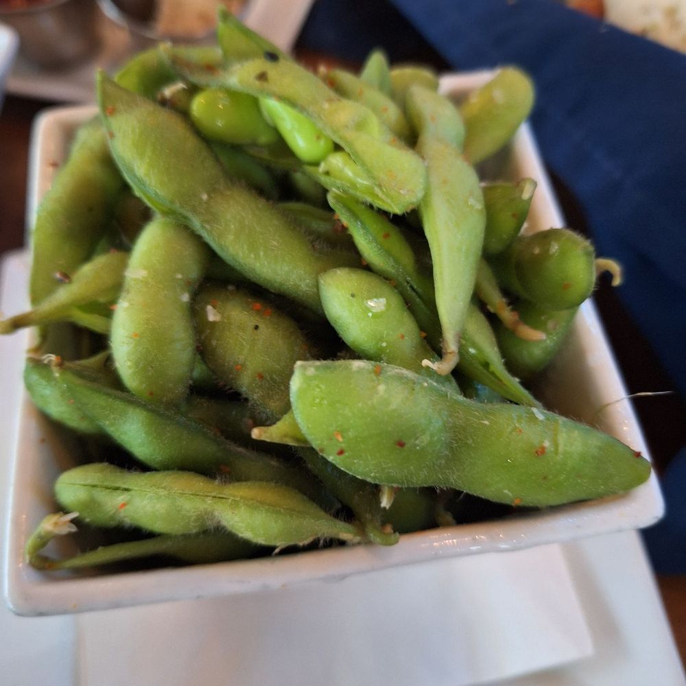 Fins At Sharky's - Edamame - Steakhouses Near Me - Venice, Florida Fins At Sharky's - Edamame - Steakhouses Near Me - Venice, Florida