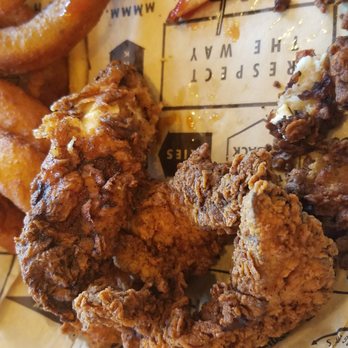 Wayback Burgers - My charred tenders and onion rings! - Burgers Near Me - East Windsor, Connecticut