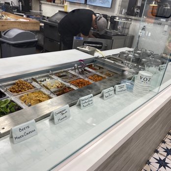Zoa Moroccan Kitchen - Options for toppings - Moroccan Near Me - Houston, Texas