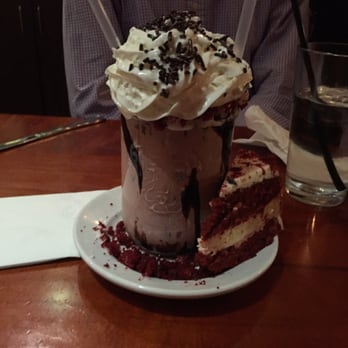 Boston Burger - Red velvet milkshake (so, so good) - Burgers Near Me - Boston, Massachusetts