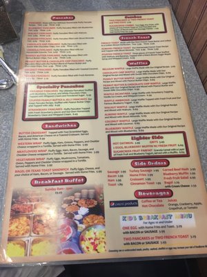 Menu photo 1 Sugarcreek Restaurant Sheffield, OH Menu photo 1 Sugarcreek Restaurant Sheffield, OH