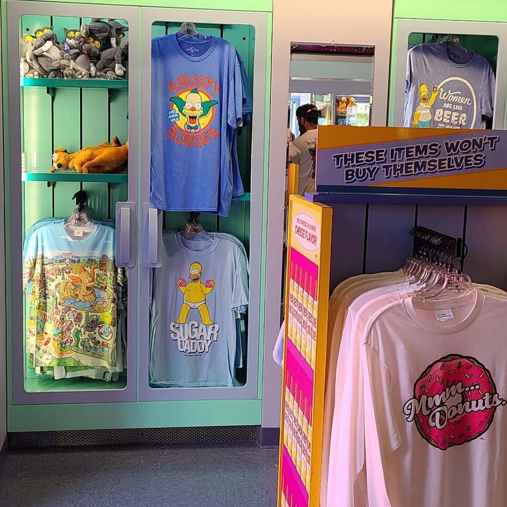 Kwik-E-Mart - Inside the store - Donuts Near Me - Universal City, California