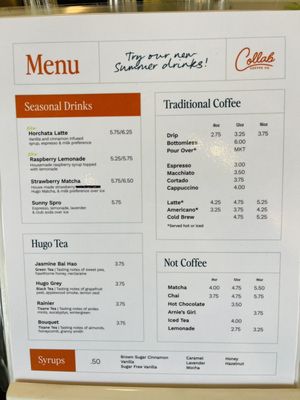 Menu photo 2 Collab Coffee Tulsa, OK