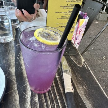 Batch & Brine - Lavender Haze mocktail - Burgers Near Me - Lafayette, California