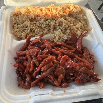 Happy China - C18. Bar-B-Q Boneless Ribs Combo Plate - Chinese Near Me - Peachtree City, Georgia Happy China - C18. Bar-B-Q Boneless Ribs Combo Plate - Chinese Near Me - Peachtree City, Georgia
