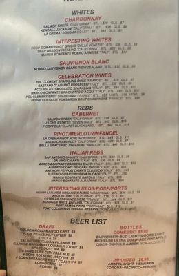 Menu photo 8 Buon Gusto Huntington Beach, CA