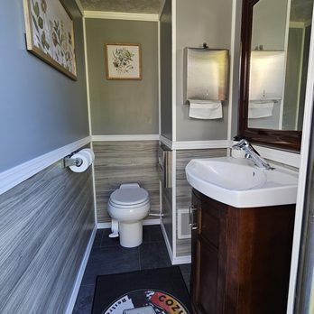 Cozy Cove Restroom Trailer - Portable Toilet Services Near Me Cozy Cove Restroom Trailer - Portable Toilet Services Near Me