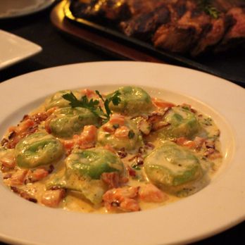 Bodega Malbec - Spinach ravioli- so good! - Argentine Near Me - Toluca Lake, California