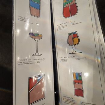 Thrive - Drink Menu - Cocktail Bars Near Me - Orlando, Florida