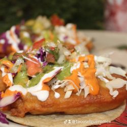 Tacos El Gúero - Tacos de camarón Capeados