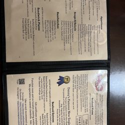 Danny's Seafood Bar & Grille - Menu