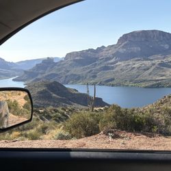 Apache Lake Resort - Apache lake from the trail