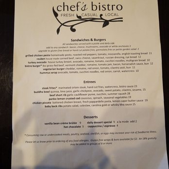 Chef's Bistro - American Near Me - North Conway, New Hampshire