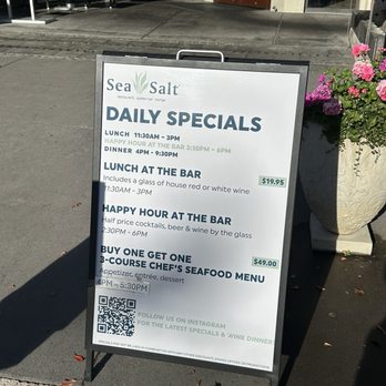 Sea Salt - Daily specials - Seafood Near Me - Naples, Florida Sea Salt - Daily specials - Seafood Near Me - Naples, Florida