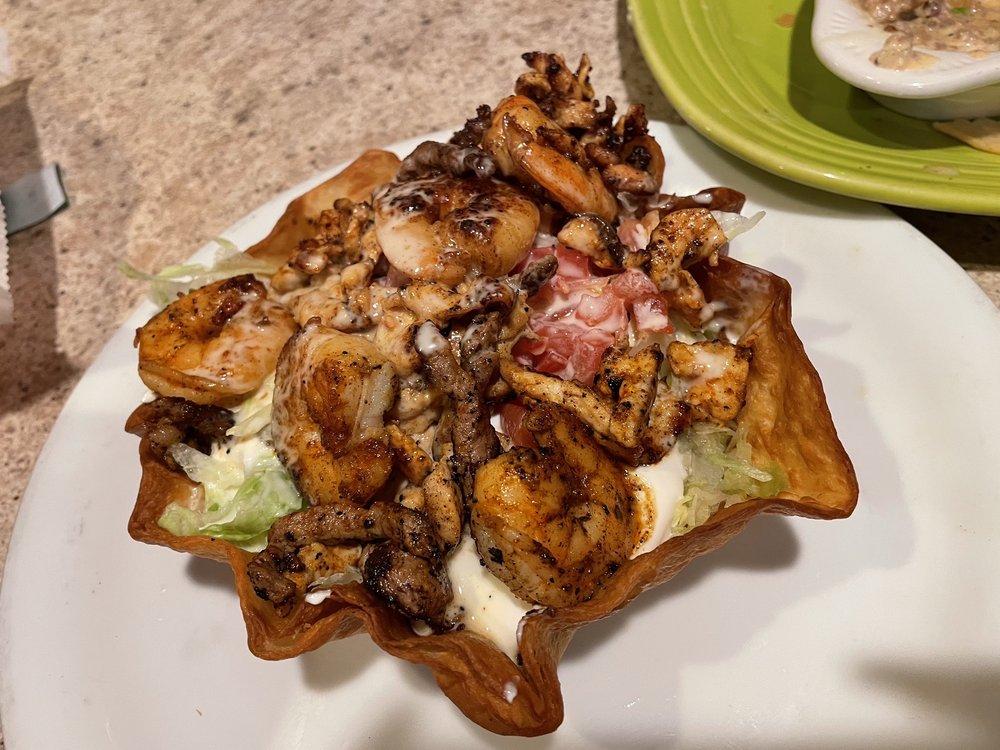 Food from Plaza Degollado Mexican Grill