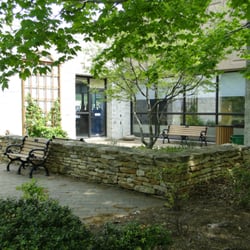 Mount Laurel Library - Steve's Garden- located in the rear of the library. An often missed gem!