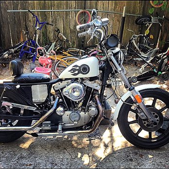 Dirtbag Choppers - Bought this '80 sporty from Jeff before the shop opened and found all the unique parts to put together this strutt style hard tail chopper. - Motorcycle Repair Near Me - Atlantic Beach, Florida Dirtbag Choppers - Bought this '80 sporty from Jeff before the shop opened and found all the unique parts to put together this strutt style hard tail chopper. - Motorcycle Repair Near Me - Atlantic Beach, Florida