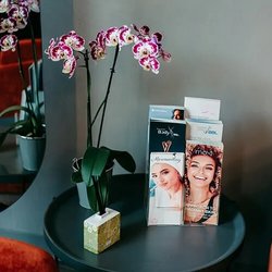 New Image Works - Flower Stand in the Waiting Room