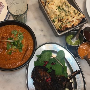 Dishoom - Lamb!!! Ruby Chicken and Garlic Nann - Indian Near Me - Kensington, XGL Dishoom - Lamb!!! Ruby Chicken and Garlic Nann - Indian Near Me - Kensington, XGL