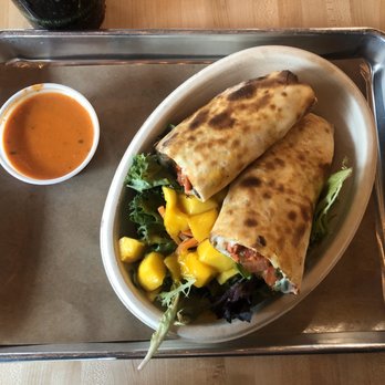 Tikka Shack Indian Grub - Chicken wrap w/mango salad - Indian Near Me - Phoenix, Arizona Tikka Shack Indian Grub - Chicken wrap w/mango salad - Indian Near Me - Phoenix, Arizona