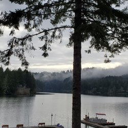 Mercer Lake Resort - Foggy morning