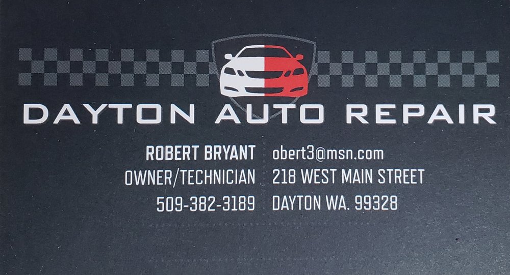 DAYTON AUTO REPAIR 218 W Main St, Dayton, WA Yelp