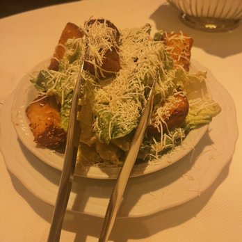 Carbone - Table side Caesar salad!! The croutons!! - Italian Near Me - Las Vegas, Nevada Carbone - Table side Caesar salad!! The croutons!! - Italian Near Me - Las Vegas, Nevada