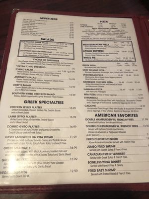 Menu photo 3 Apollo Flame Bistro - Brevard Rd Asheville, NC