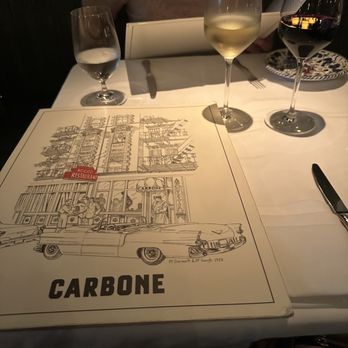 Carbone - Menu - New American Near Me - Miami Beach, Florida Carbone - Menu - New American Near Me - Miami Beach, Florida