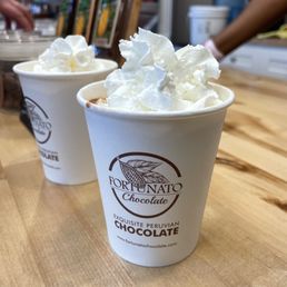 Free hot chocolate