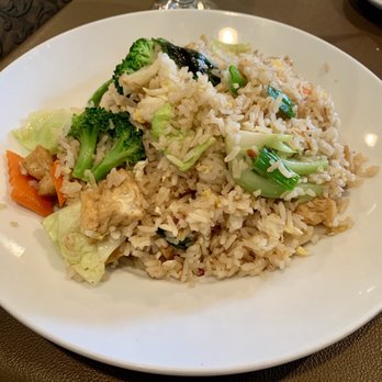 Hot Basil - Basil fried rice with tofu and mixed vegetables and mild sauce - Thai Near Me - Overland Park, Kansas Hot Basil - Basil fried rice with tofu and mixed vegetables and mild sauce - Thai Near Me - Overland Park, Kansas