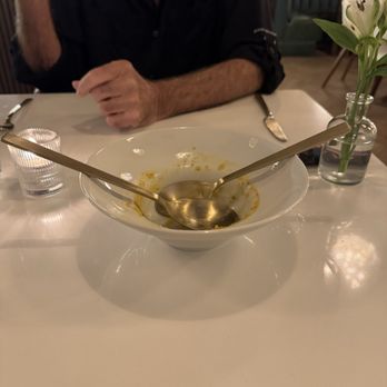 The Artisan - Two different size spoons for eating soup I guess. - Breakfast & Brunch Near Me - Durant, Oklahoma The Artisan - Two different size spoons for eating soup I guess. - Breakfast & Brunch Near Me - Durant, Oklahoma