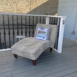 Bird on the Bayou Craft and Vintage Market - Chaise lounge chair
