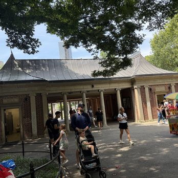 Heckscher Playground - The restrooms, you can see there's a line to the women's compared to the men that is empty - Parks Near Me - New York, New York Heckscher Playground - The restrooms, you can see there's a line to the women's compared to the men that is empty - Parks Near Me - New York, New York