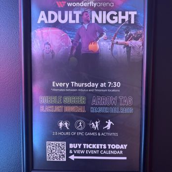 Wonderfly Arena - Adult themed nights - Bubble Soccer Near Me - Baltimore, Maryland