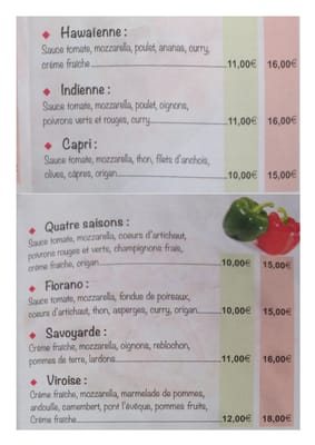 Menu photo 3 Pizza de l'Odon Bretteville Sur Odon, 14 Menu photo 3 Pizza de l'Odon Bretteville Sur Odon, 14