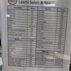 Laxmi Salon & Spa - Amazing prices!!
