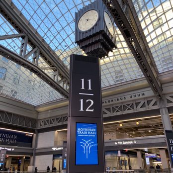 Monyihan Station - The station interior - Trains Near Me - New York, New York