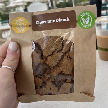 Raw and Juicy - Chocolate chunk cookie, high hopes for this when I try later - Coffee & Tea Near Me - Alys Beach, Florida