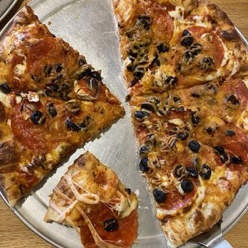 Bennys Pizza Joint - Pepperoni, mushroom and olive 12 in - Sports Bars Near Me - Monroe, Oregon Bennys Pizza Joint - Pepperoni, mushroom and olive 12 in - Sports Bars Near Me - Monroe, Oregon