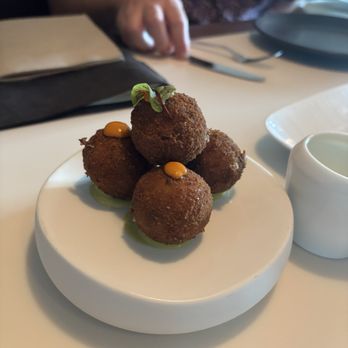 Mayahuel - Beef cheek croquette - Mexican Near Me - Houston, Texas
