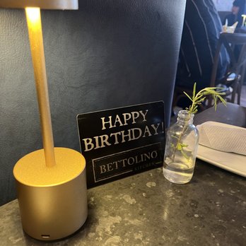 Bettolino Kitchen - Birthday Sign - Italian Near Me - Redondo Beach, California Bettolino Kitchen - Birthday Sign - Italian Near Me - Redondo Beach, California