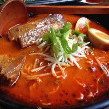 Marumen - Spicy Miso Ramen with extra nitamago and chashu - Ramen Near Me - Fairfax, Virginia